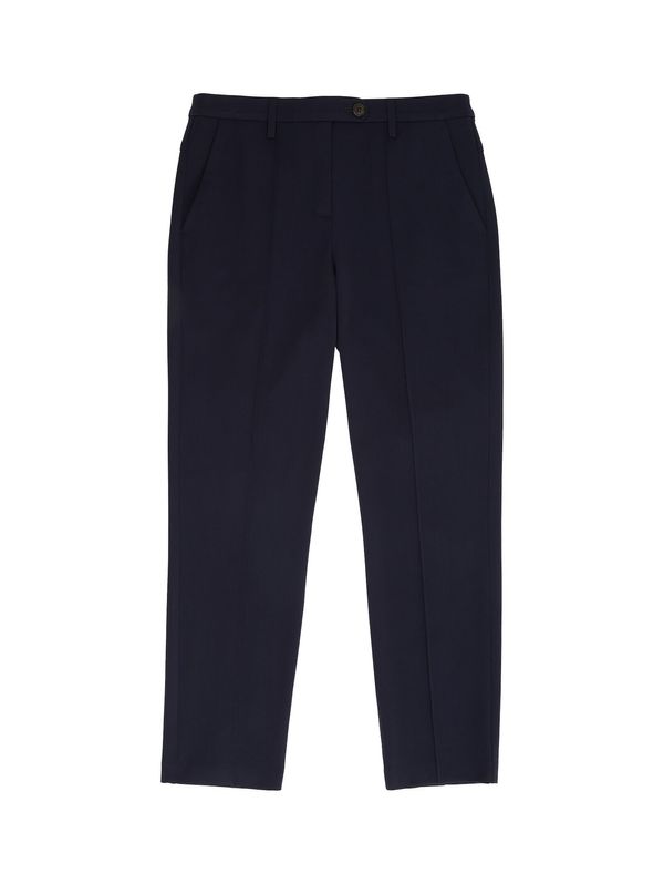 TOM TAILOR TOM TAILOR Hlače na rob 'Mia'  mornarska