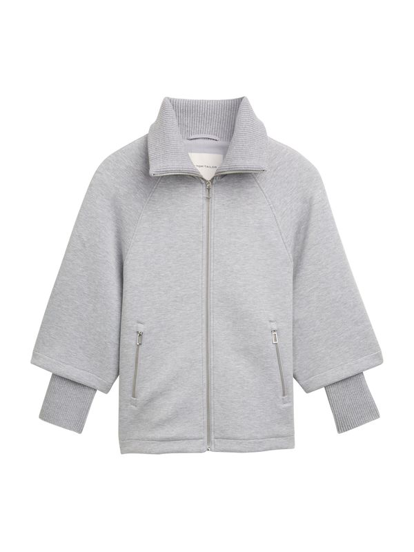 TOM TAILOR TOM TAILOR Jopa na zadrgo  svetlo siva