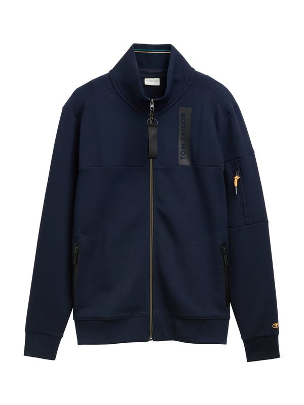 TOM TAILOR TOM TAILOR Jopa na zadrgo  temno modra / siva