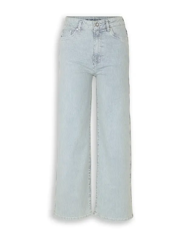 TOM TAILOR TOM TAILOR Kavbojke 'NELMA'  moder denim / bela