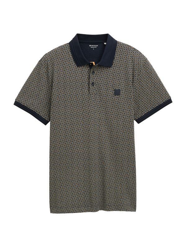 TOM TAILOR TOM TAILOR Majica  bež / svetlo bež / marine