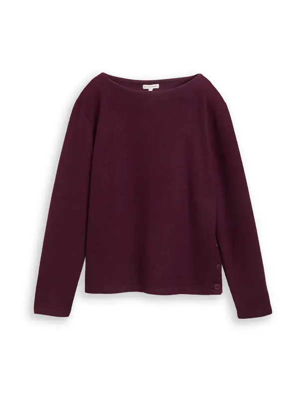 TOM TAILOR TOM TAILOR Majica  burgund