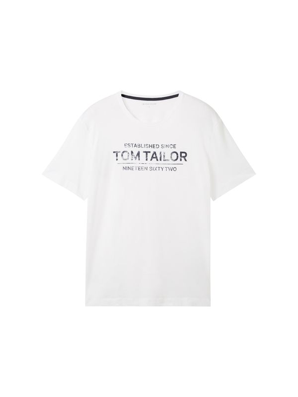 TOM TAILOR TOM TAILOR Majica  črna / bela