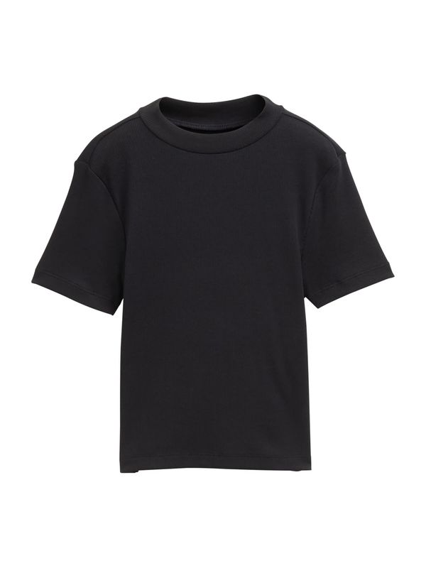 TOM TAILOR TOM TAILOR Majica  črna