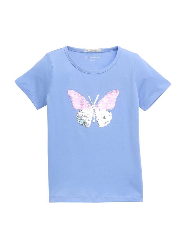 TOM TAILOR TOM TAILOR Majica  golobje modra