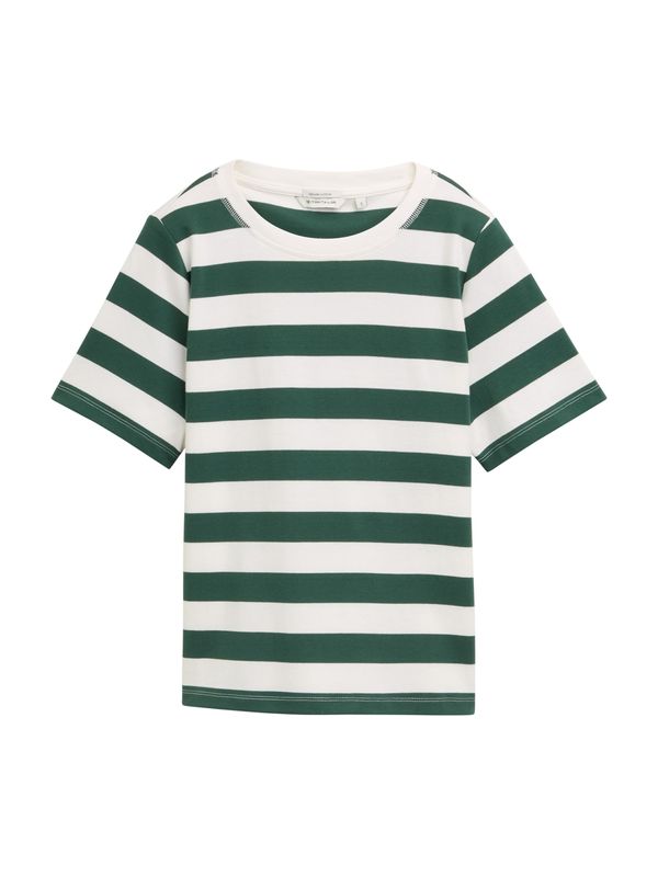 TOM TAILOR TOM TAILOR Majica  jelka / bela