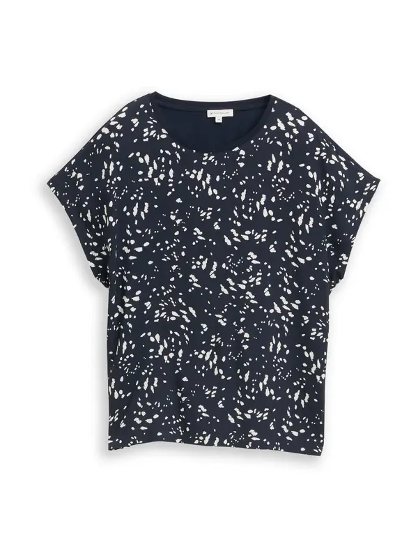 TOM TAILOR TOM TAILOR Majica  marine / bela