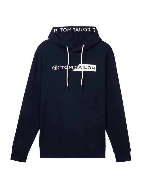 TOM TAILOR TOM TAILOR Majica  marine / bela