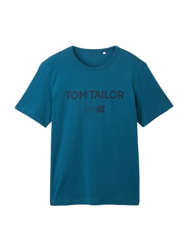 TOM TAILOR TOM TAILOR Majica  marine / cijansko modra / petrol