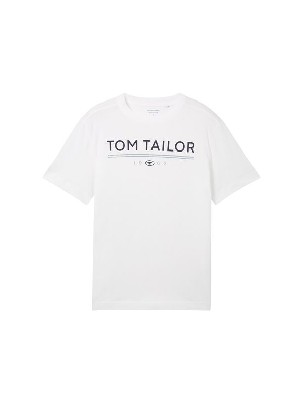 TOM TAILOR TOM TAILOR Majica  marine / dimno modra / bela