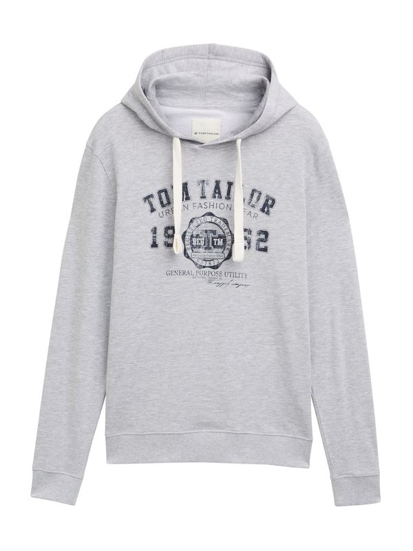 TOM TAILOR TOM TAILOR Majica  marine / pegasto siva