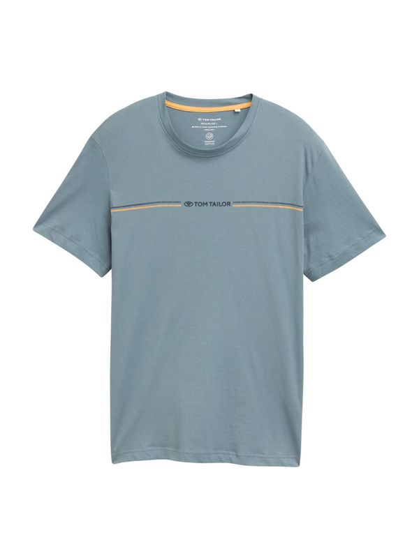 TOM TAILOR TOM TAILOR Majica  marine / petrol / oranžna