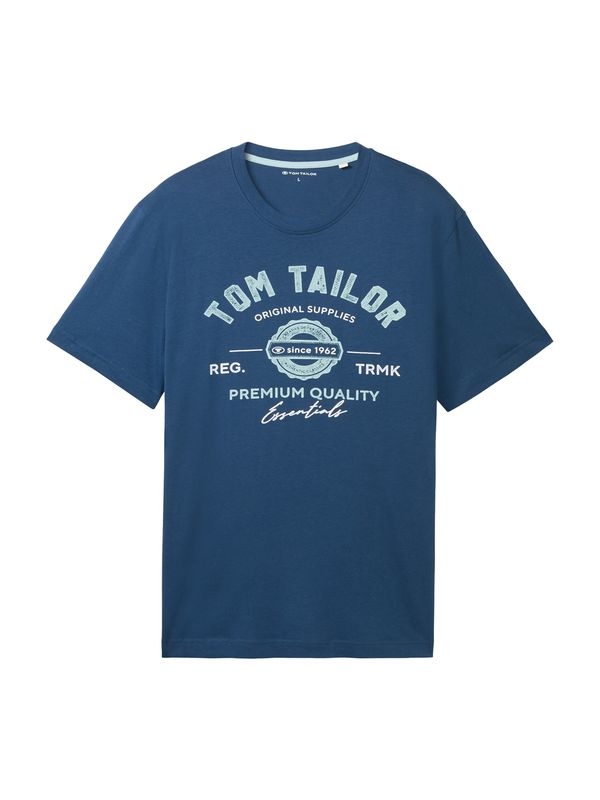 TOM TAILOR TOM TAILOR Majica  marine / svetlo modra / bela