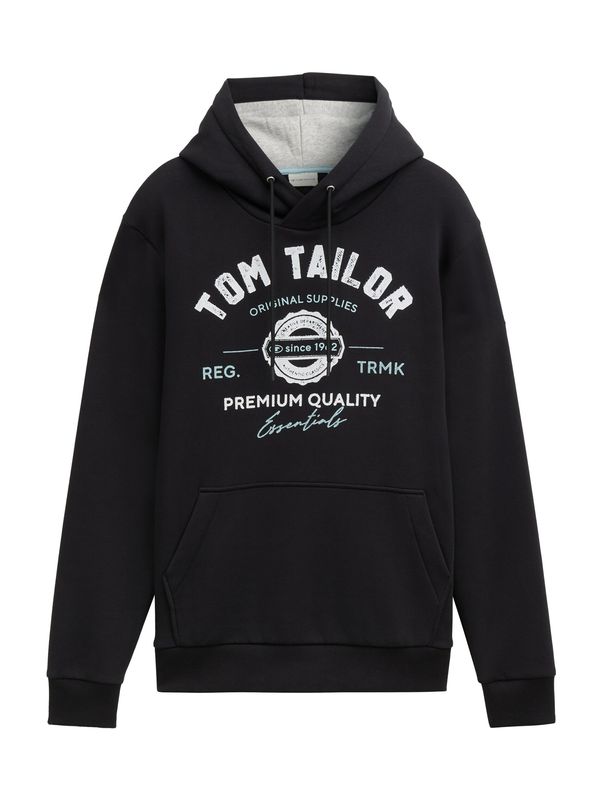 TOM TAILOR TOM TAILOR Majica  meta / črna / bela