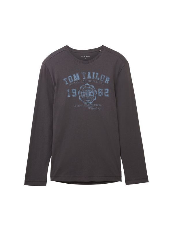 Tom Tailor TOM TAILOR Majica  modra / grafit
