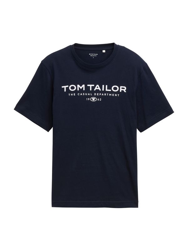 TOM TAILOR TOM TAILOR Majica  mornarska / bela