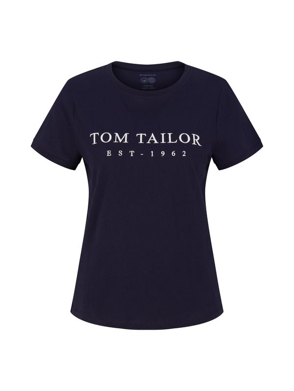 TOM TAILOR TOM TAILOR Majica  mornarska / bela