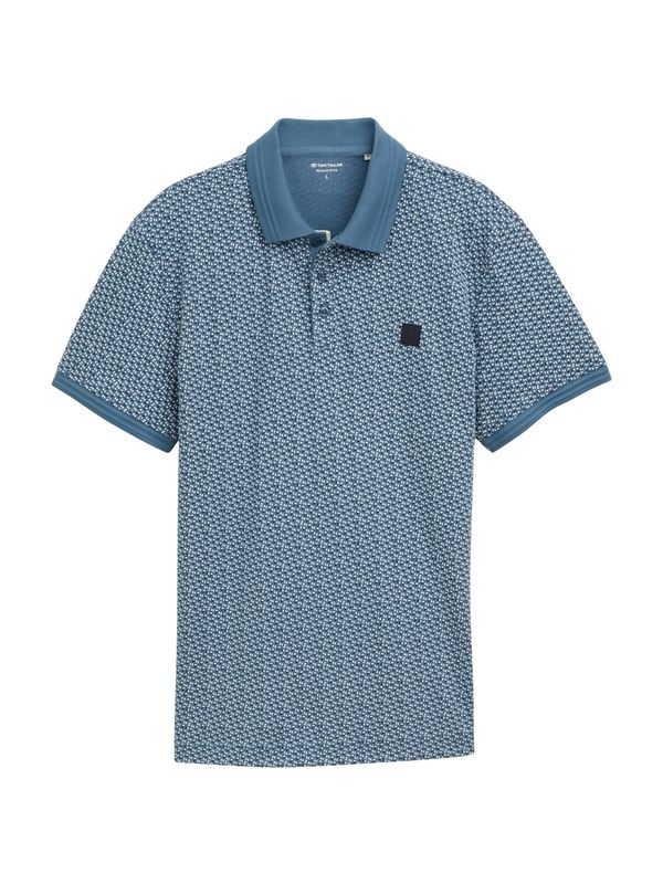 TOM TAILOR TOM TAILOR Majica  mornarska / golobje modra / bela