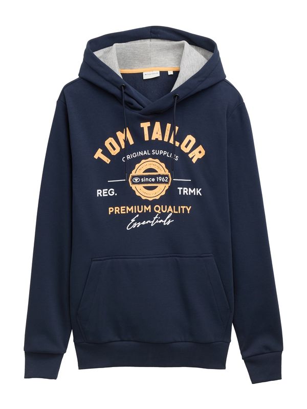 TOM TAILOR TOM TAILOR Majica  mornarska / med / bela