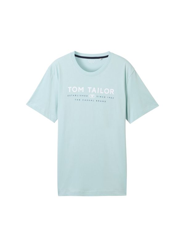 TOM TAILOR TOM TAILOR Majica  mornarska / pastelno modra / bela