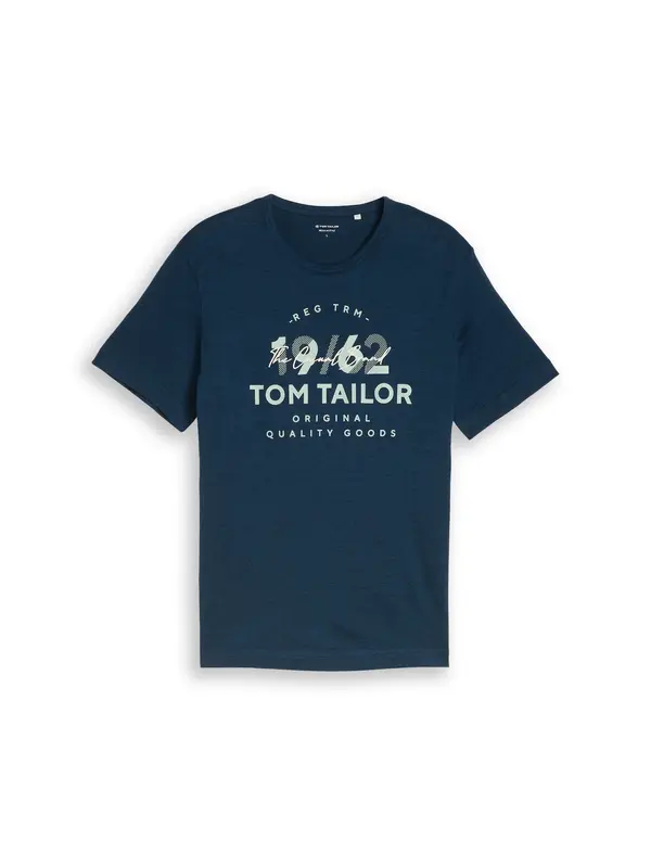 TOM TAILOR TOM TAILOR Majica  mornarska / pastelno modra
