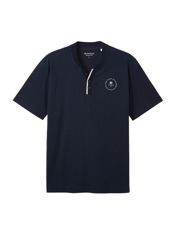 TOM TAILOR TOM TAILOR Majica  mornarska / roza / bela