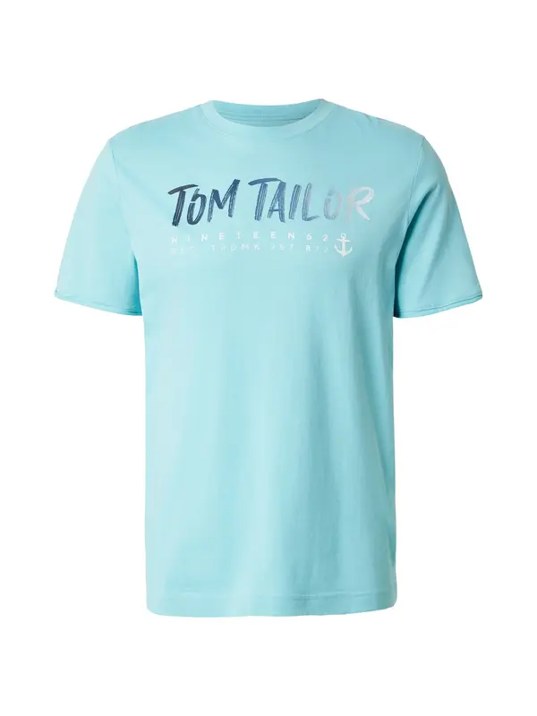 TOM TAILOR TOM TAILOR Majica  mornarska / voda / bela