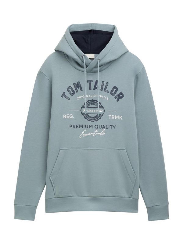 TOM TAILOR TOM TAILOR Majica  nočno modra / petrol / bela