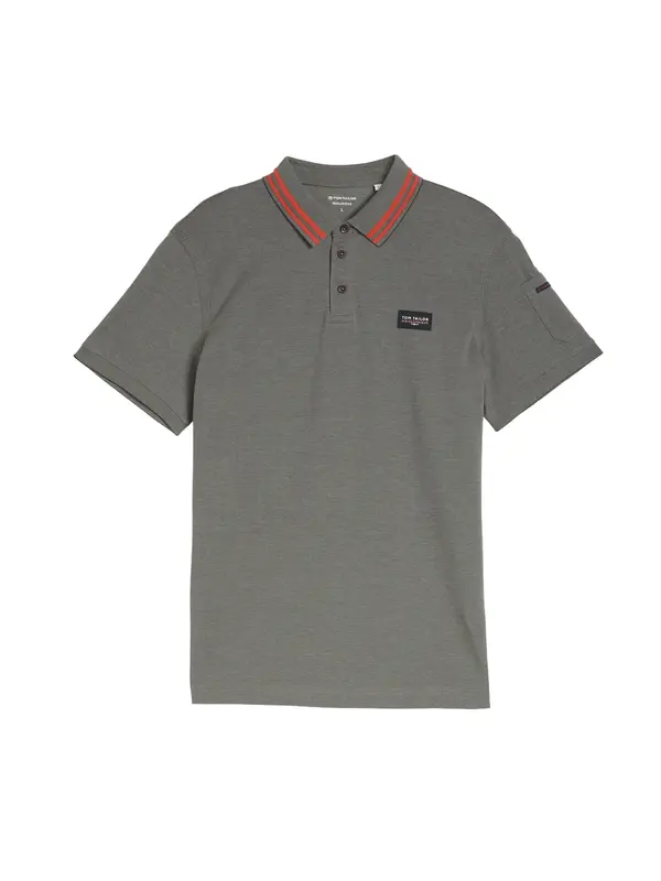 TOM TAILOR TOM TAILOR Majica  oliva / temno oranžna