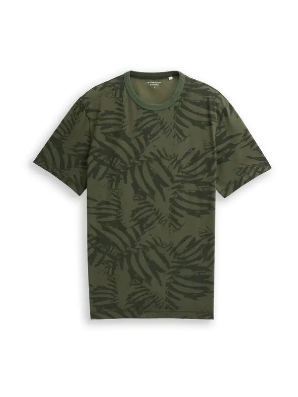 TOM TAILOR TOM TAILOR Majica  oliva / temno zelena