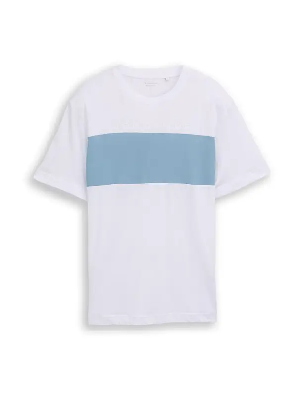 TOM TAILOR TOM TAILOR Majica  opal / bela / off-bela