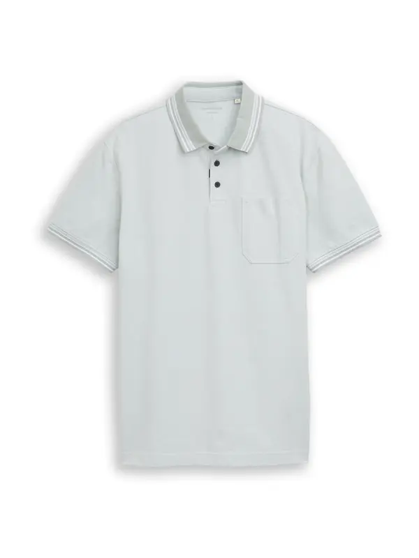TOM TAILOR TOM TAILOR Majica  pastelno modra / pastelno zelena / bela
