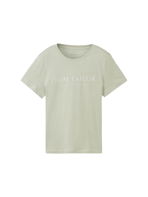 TOM TAILOR TOM TAILOR Majica  pastelno zelena / bela