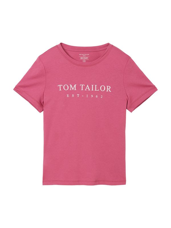 TOM TAILOR TOM TAILOR Majica  pegasto roza / bela