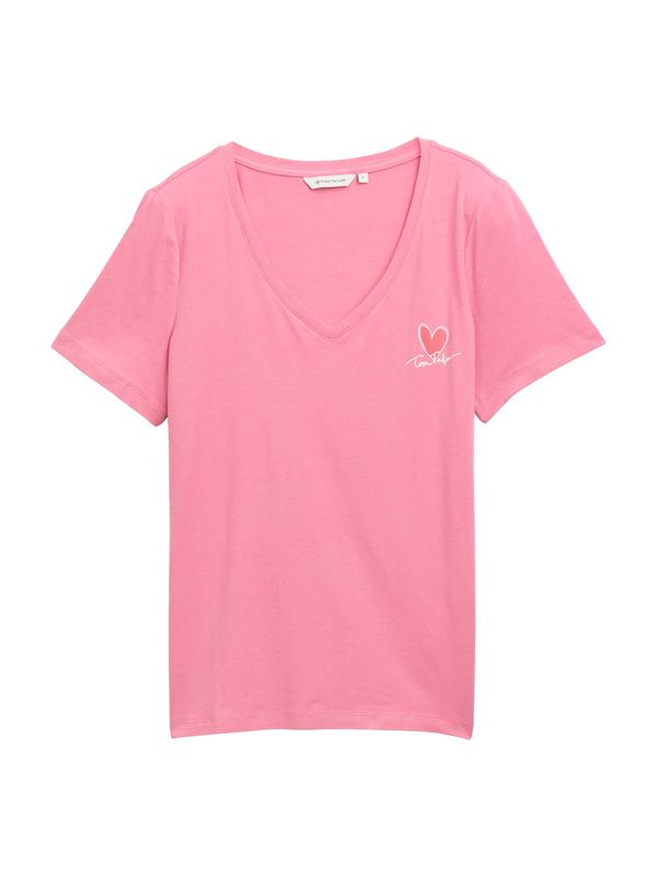 TOM TAILOR TOM TAILOR Majica  pitaja / malina / bela