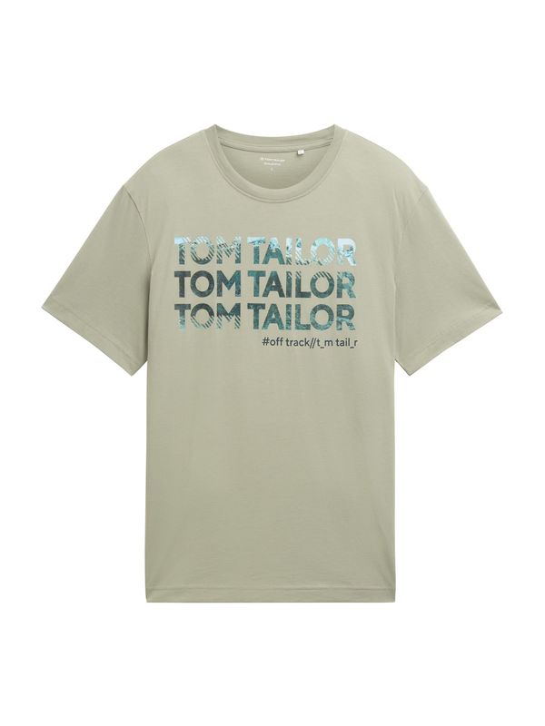 TOM TAILOR TOM TAILOR Majica  smaragd / meta / jelka / pastelno zelena