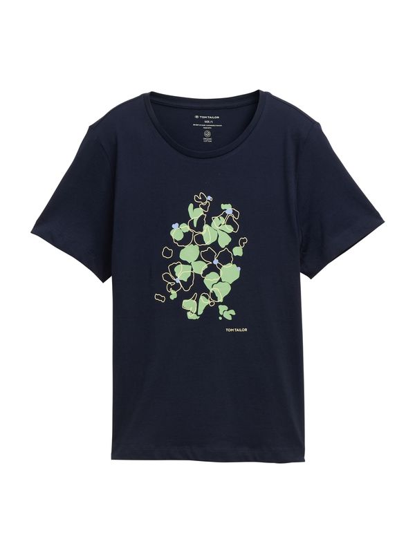 TOM TAILOR TOM TAILOR Majica  svetlo bež / mornarska / nebeško modra / pastelno zelena