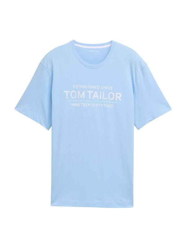 TOM TAILOR TOM TAILOR Majica  svetlo modra / bela