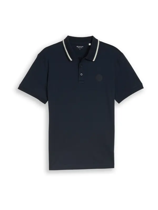 TOM TAILOR TOM TAILOR Majica  temno modra / bela