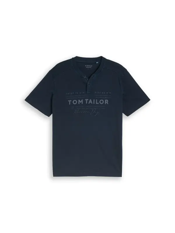 TOM TAILOR TOM TAILOR Majica  temno modra