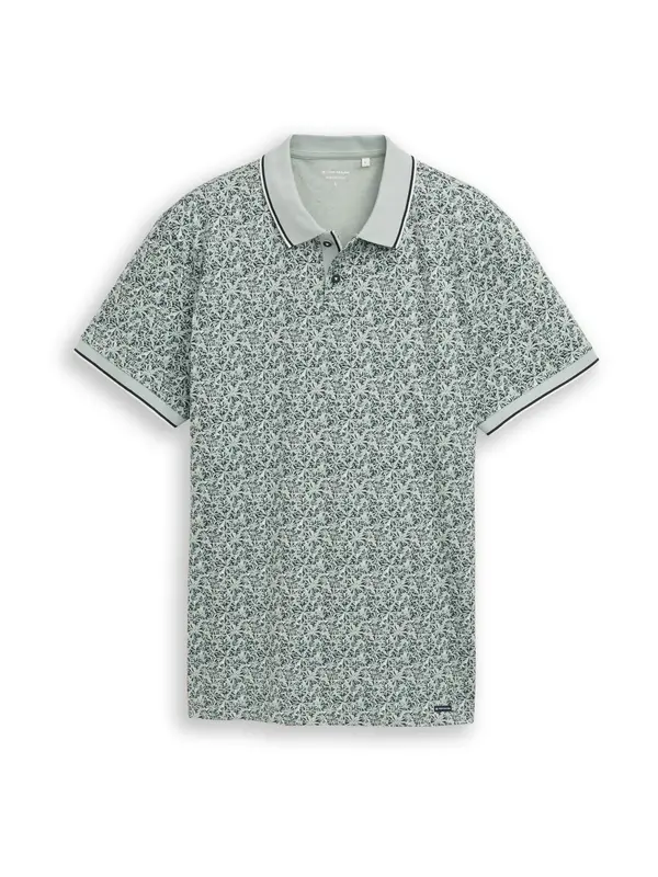 TOM TAILOR TOM TAILOR Majica  temno modra / smaragd / meta / bela