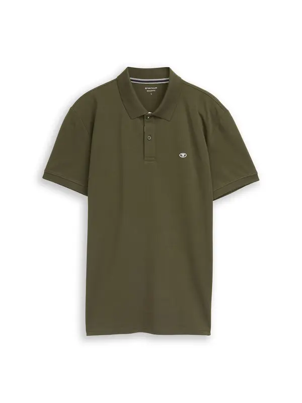 TOM TAILOR TOM TAILOR Majica  temno zelena / bela
