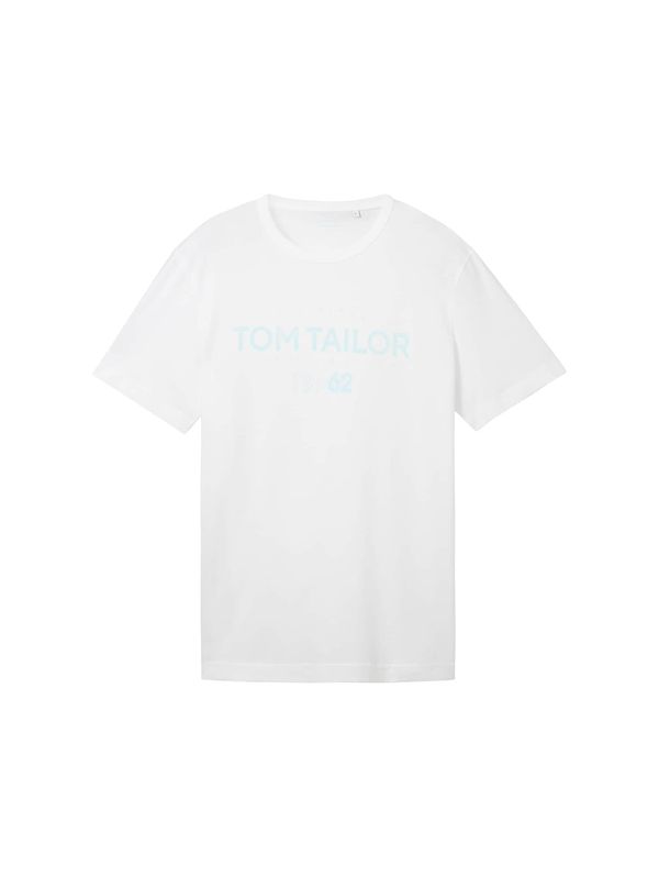 TOM TAILOR TOM TAILOR Majica  voda / bela