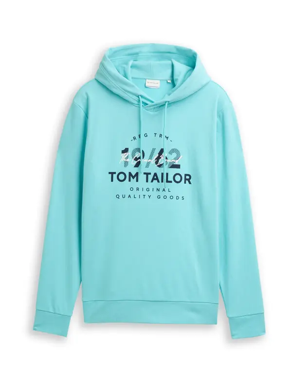 TOM TAILOR TOM TAILOR Majica  voda / črna