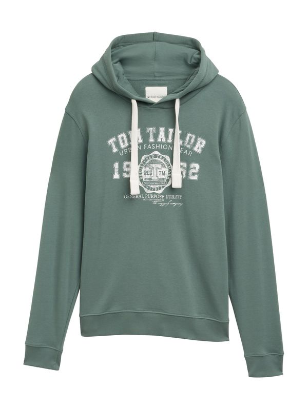 TOM TAILOR TOM TAILOR Majica  žad / off-bela