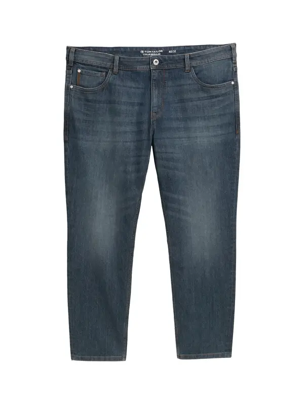 TOM TAILOR Men + TOM TAILOR Men + Kavbojke  temno modra