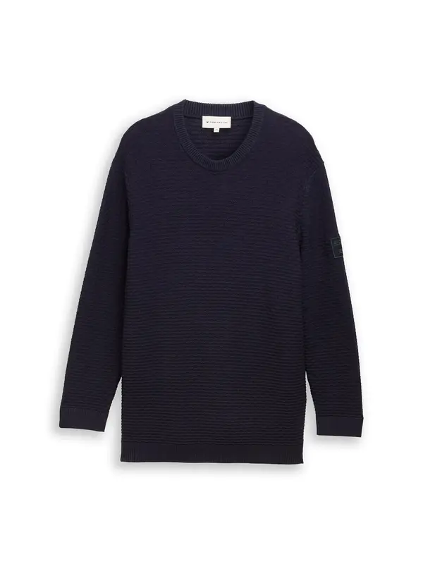 TOM TAILOR Men + TOM TAILOR Men + Pulover  marine