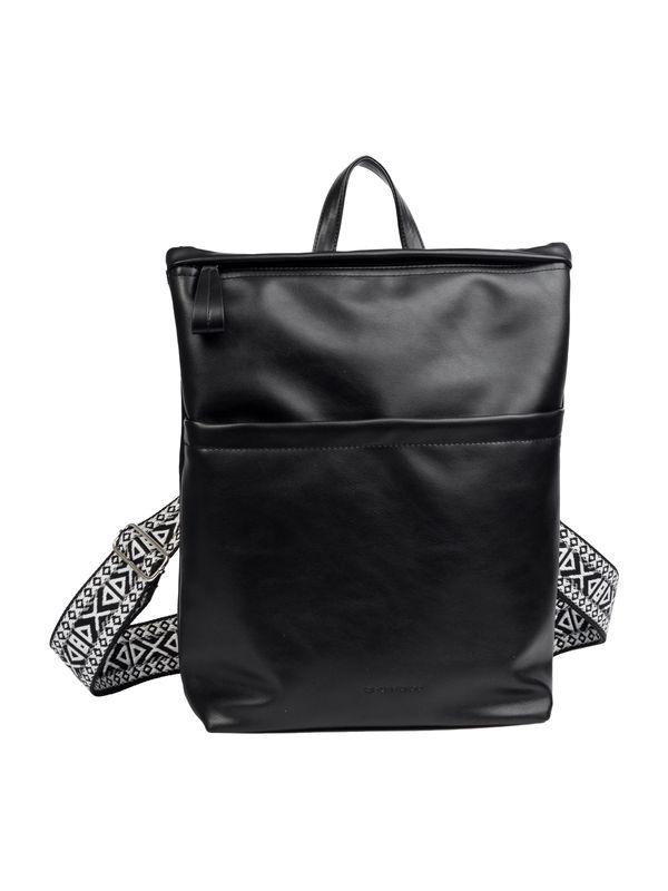 TOM TAILOR TOM TAILOR Nahrbtnik 'Palina'  črna