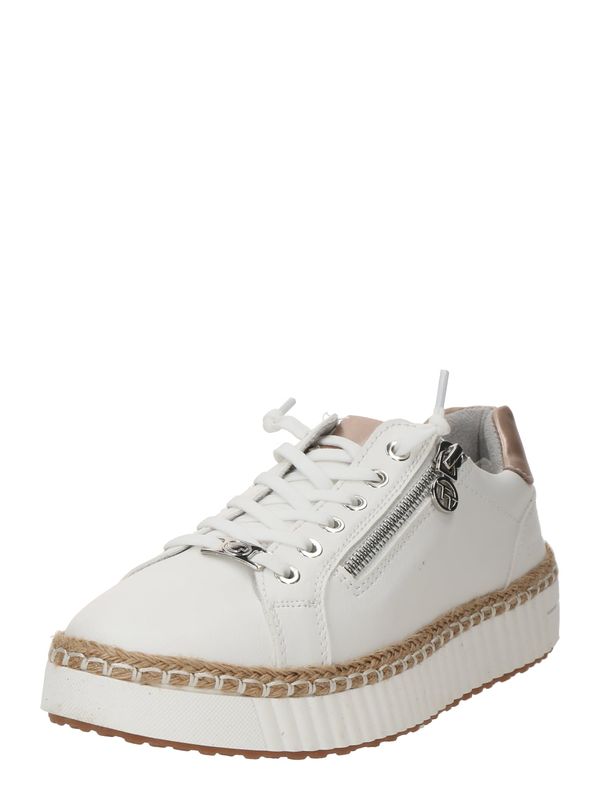 TOM TAILOR TOM TAILOR Nizke superge  bronasta / bela