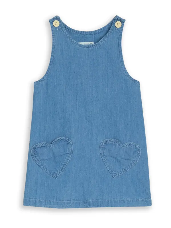 TOM TAILOR TOM TAILOR Obleka  moder denim
